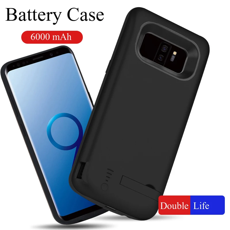6000 мАч батарея чехол для samsung Galaxy S9 Plus крышка питания для samsung Galaxy S9 Plus USB зарядное устройство Capa Fundas