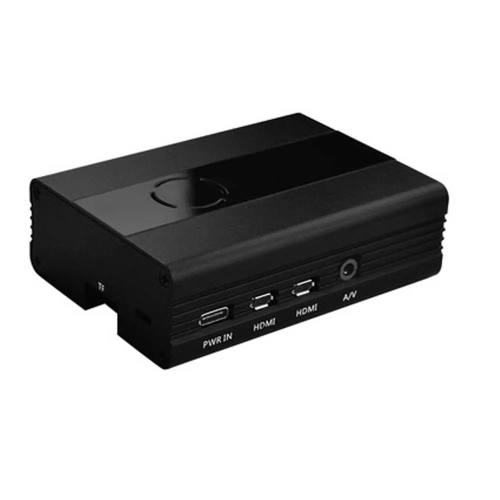 Новинка Raspberry Pi 4 Модель B алюминиевый корпус+ вентилятор охлаждения+ радиатор для Raspberry pi 4B