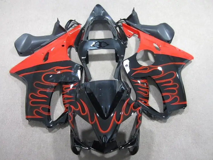 4Gifts New ABS Motorcycle whole Fairings Kit Fit For Honda CBR600 FS F4i 2001 2002 2003 01 02 03 bodywork set Red Flame | Автомобили и
