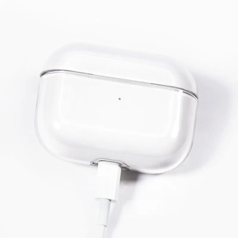 Прозрачный ПК для Airpods Pro Чехол для наушников для Airpods 3 противоударный чехол s для Apple Bluetooth чехол для гарнитуры