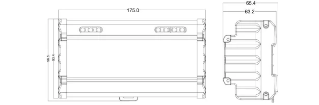 EUPB0110 SCR Мощность усилитель; 100-240VAC 1/10A канал triac усилитель Мощность