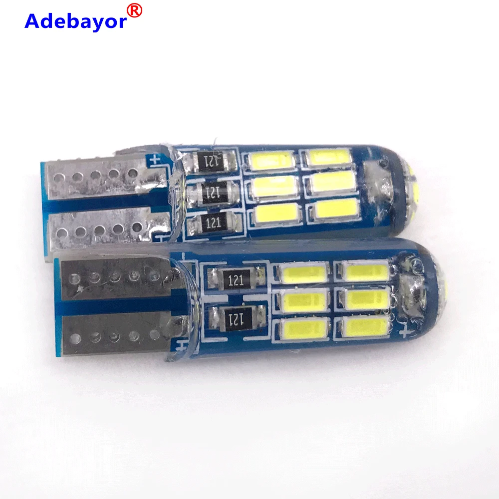 100 шт./лот t10 светодиодный стробоскоп высокого качества w5w 15smd t10 15 led 4014 smd Автомобильный светодиодный светильник лампы оптом