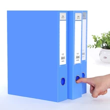 A4 коробка для файлов и документов 3,5 см складная сумка для хранения файлов папка офисная школьная коробка-Органайзер