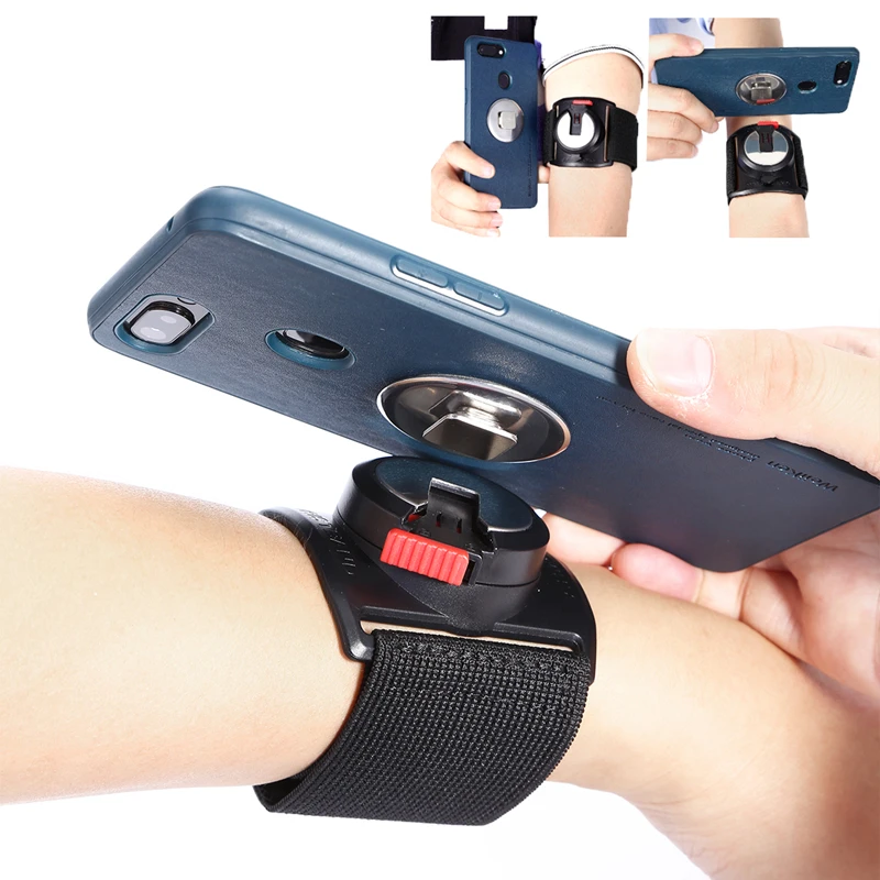 Running Mobile Phone ArmbandsOutdoor Fitness Cycling Navigation Bracket  Iphone Samsung Sports Equipment Universal Wrist Strap