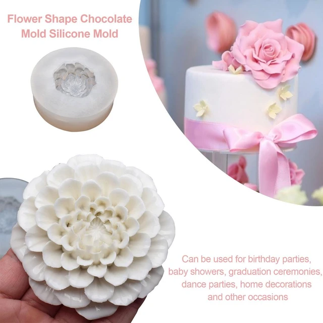 Flower Fondant Cake Molds Daisy Rose Flower And Butterfly Candy Silicone  Molds For Cake Decorating Cupcake Topper Chocolate Gum Paste Polymer Clay  Set