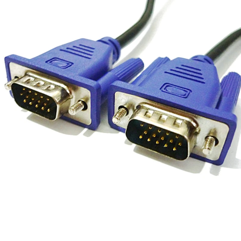 ABKT-1.5m VGA3+ 2 компьютера HD кабель для подключения видеомонитора