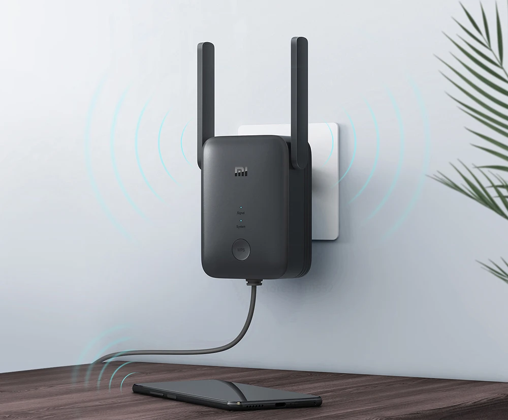 New Global Version Xiaomi Mi WiFi Range Extender AC1200 2.4GHz And 5GHz Band 1200Mbps Ethernet Port Amplifier WiFi Signal Router