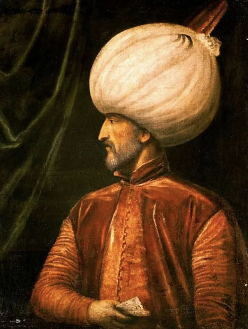 Турецкая Османская империя Sultan Suleiman великолепный портрет Ретро винтажный декоративный плакат настенный холст наклейка домашний декор