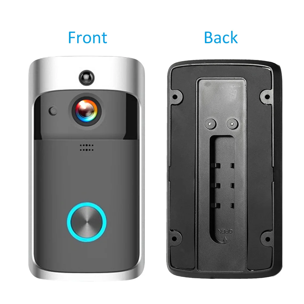 Amazon.com: Ring Doorbell Camera Wireless, 2.4in Video Doorbell Night  Vision LCD Digital Camera with 90° Wideangle Lens Door Camera Smart Doorbell  : Tools & Home Improvement