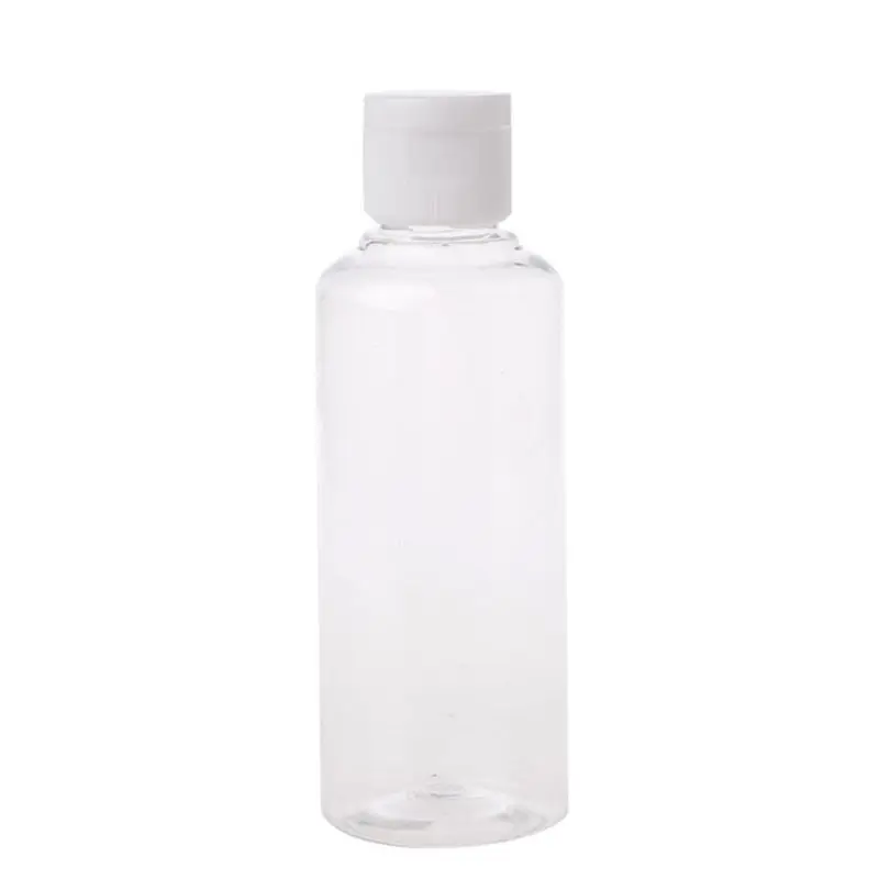 

100ml Travel Makeup Empty Plastic Bottles Flip Cap For Liquid Lotion Cream