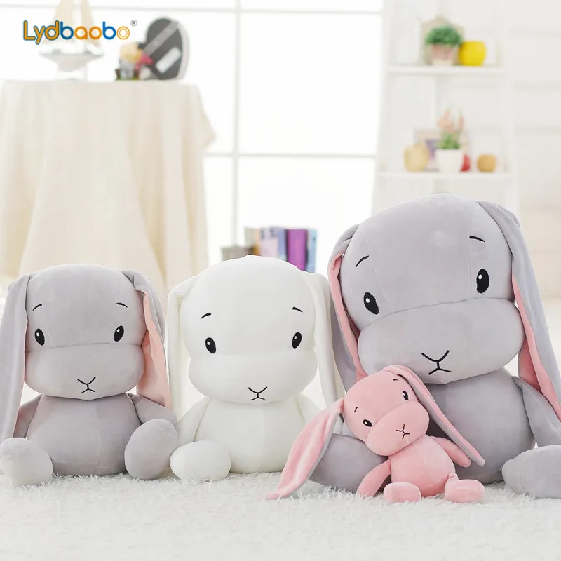 1 pc/25 50 см гигантские милый кролик плюшевые игрушки мягкий плюшевый кролик кукла для маленьких детей игрушка в виде животного, день рождения, Рождество, День Святого Валентина, подарок для любимой, гипоаллергенно