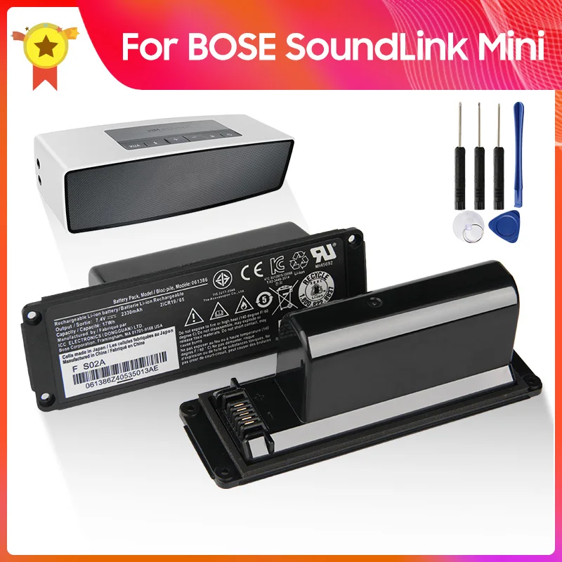 

Battery For BOSE SoundLink Mini I Bluetooth 061384 063404 063287 061386 061385 Speaker Replacement battery Original +tools Free