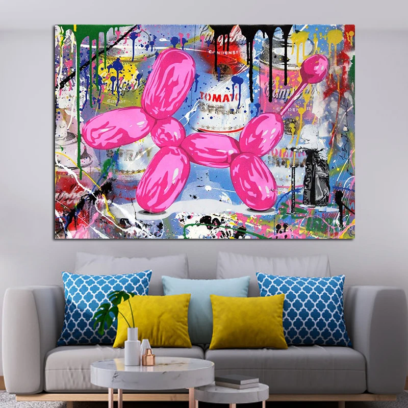 MUTU-Canvas-Graffiti-Painting-Wall-Art-Pictures-Cartoon-Prints-And-Posters-Modern-Home-Decorative-For-Living
