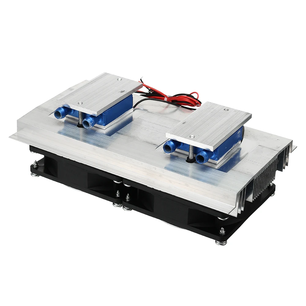12V 144W Мини аквариумных рыб танк охладитель полупроводниковый холодильник двухъядерный охладитель для 5 литров аквариум модуль охлаждения