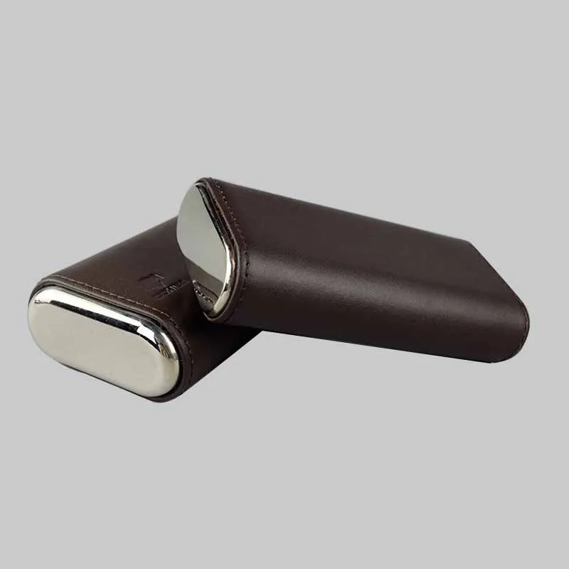 COHIBA 150x80x40 мм Кофе кожи кедр выстроились сигары путешествий держатель дело 3 Количество