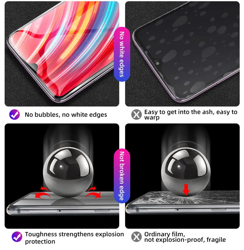 1-3 шт. закаленное стекло для Xiaomi Redmi 7 8 6 K20 Pro 6A 7A 8A Note 6 7 8 Pro Защитная пленка для экрана