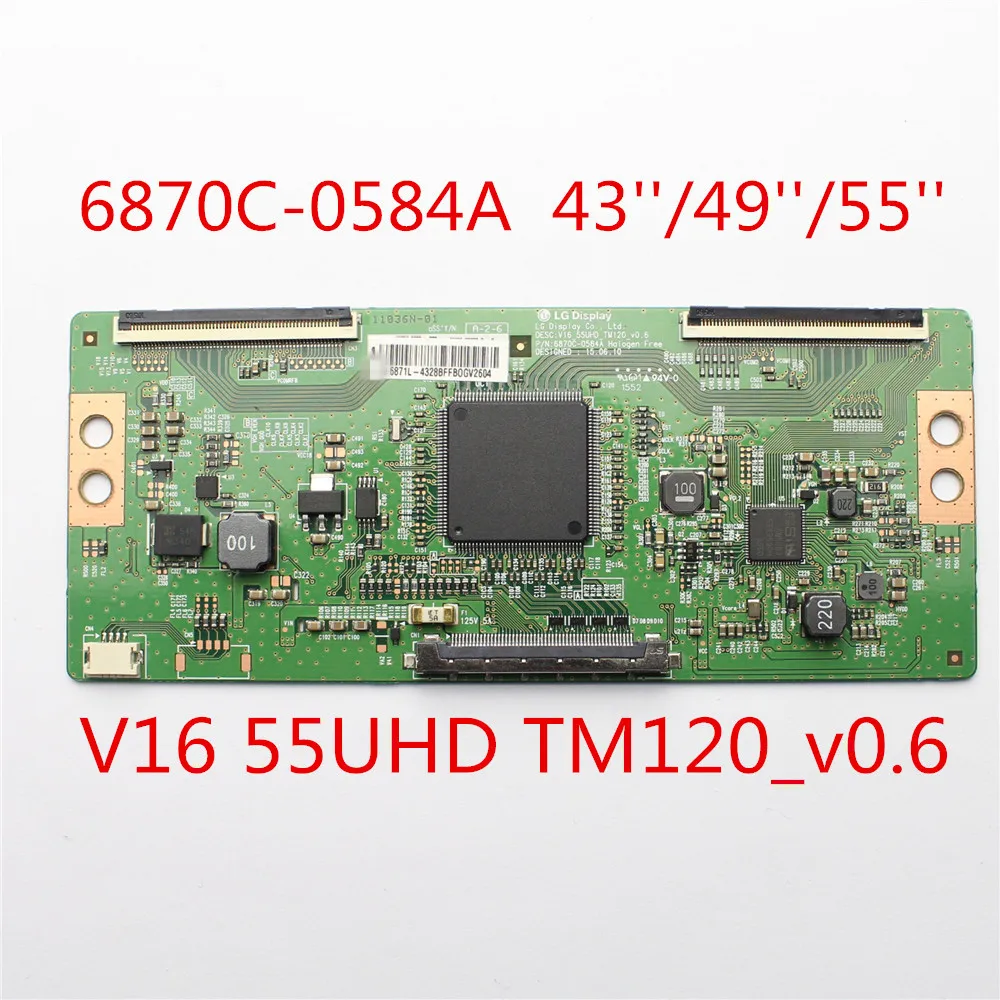 Tcon Board 6870C-0584A for 43/49/55 inch TV V16 55UHD