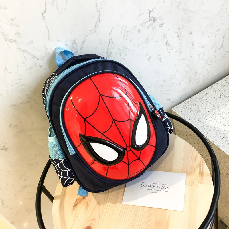 Модный мужской милый ранец из комиксов MARVEL, костюм Человека-паука для костюмированной вечеринки, школьная сумка, подарок