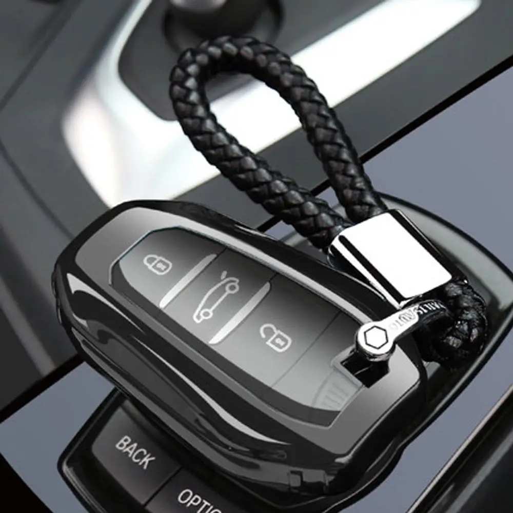 Option 6 3 кнопки ТПУ Автомобильный Брелок дистанционного управления с ключом чехол Чехол для PEUGEOT 2008/301/307/3008/308/407/408/4008/508/ - Название цвета: Option 6
