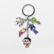 Аниме-атрибутика для подростков Titan Attack брелок из цинкового сплава плоская кукла подвеска школьная сумка подарок подвеска