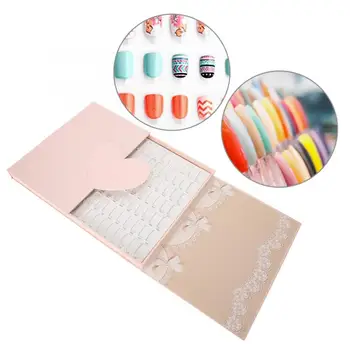 

126Slots Nail Gel Polish Color Card Nail Display Full Color Card Boards Practice Show Case Books Gel Polish Display Organize