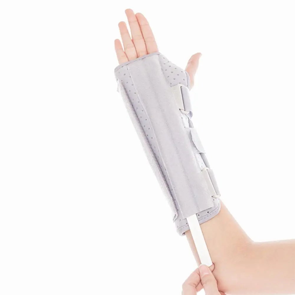 Bracer дышащий карпальный бинт для фиксации при переломах Скоба для запястья легкая шина мягкая прокладка карпальный тоннель растяжения Tendonitis