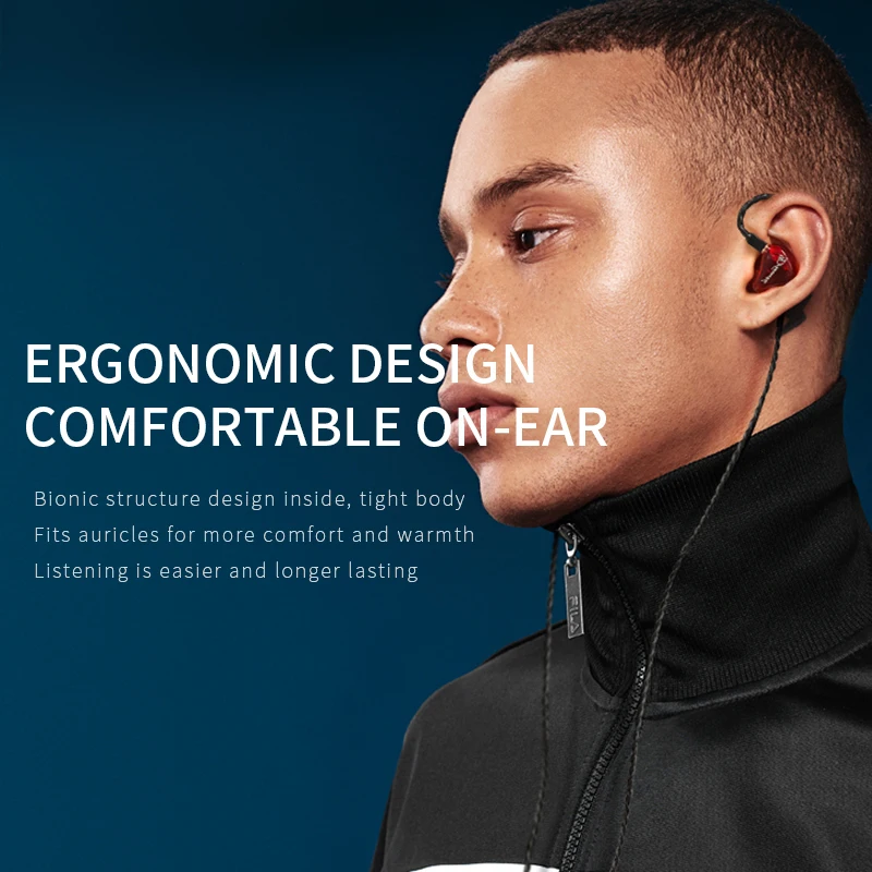 D8 Wired Headphones for Noise Canceling Sports with Mik Handsfree Waterproof TWS In ear Earphone Hifi for IPhone Xiaomi Huawei