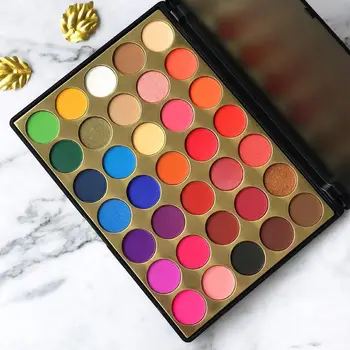 

35 color eyeshadow Glitter Highlighter Beauty Glazed Palette Eyeshadow Colored Eyeshadow Palette P3U7