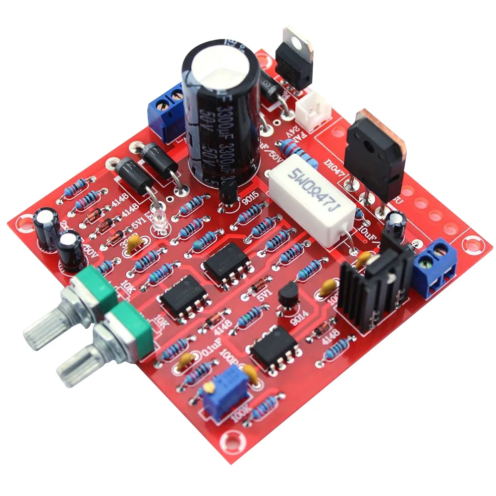 

0-30V 2mA-3A LED Display Protection Tool Accessaries Module Lab DIY PCB Adjustable DC Regulated Power Supply Current Durable