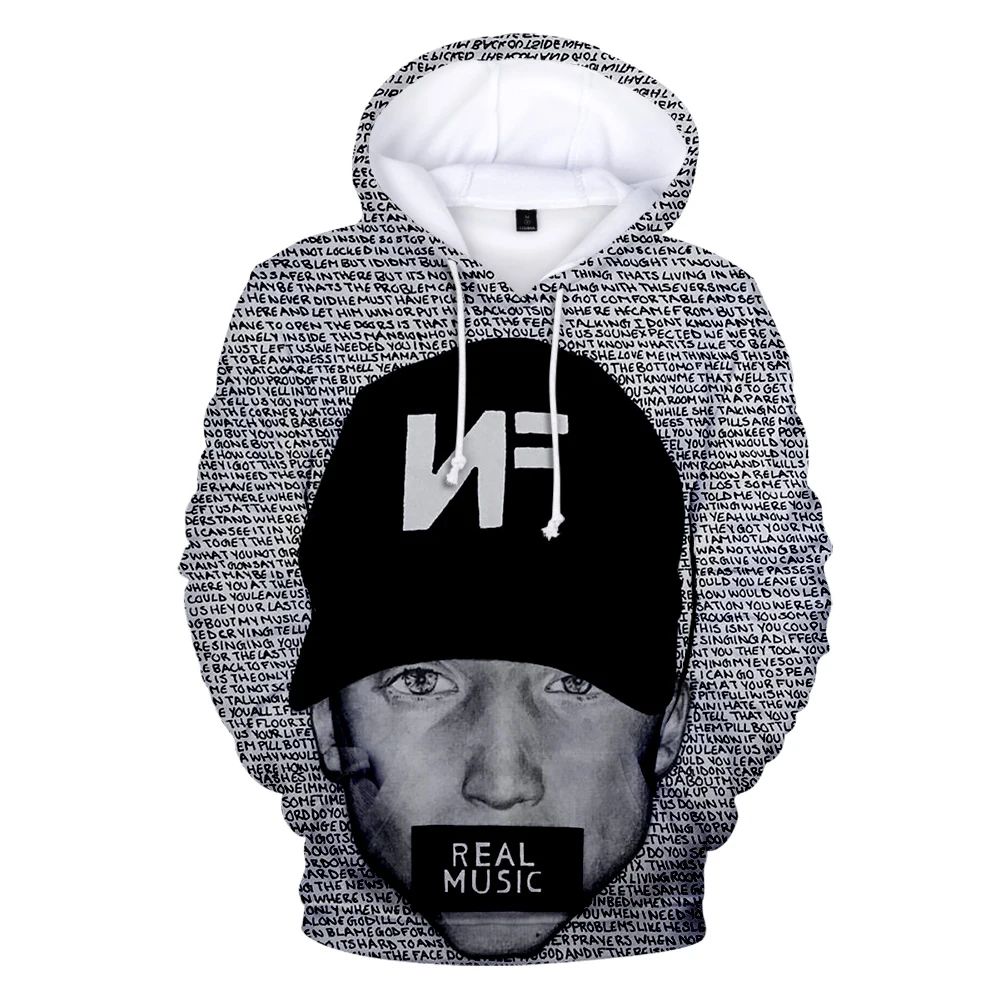 

Nf Let You Down (what Wea Are) Sweatshirts Super Star The Material 3D Hoodie Men Tops Fashion Design 3D The Material Hoodies