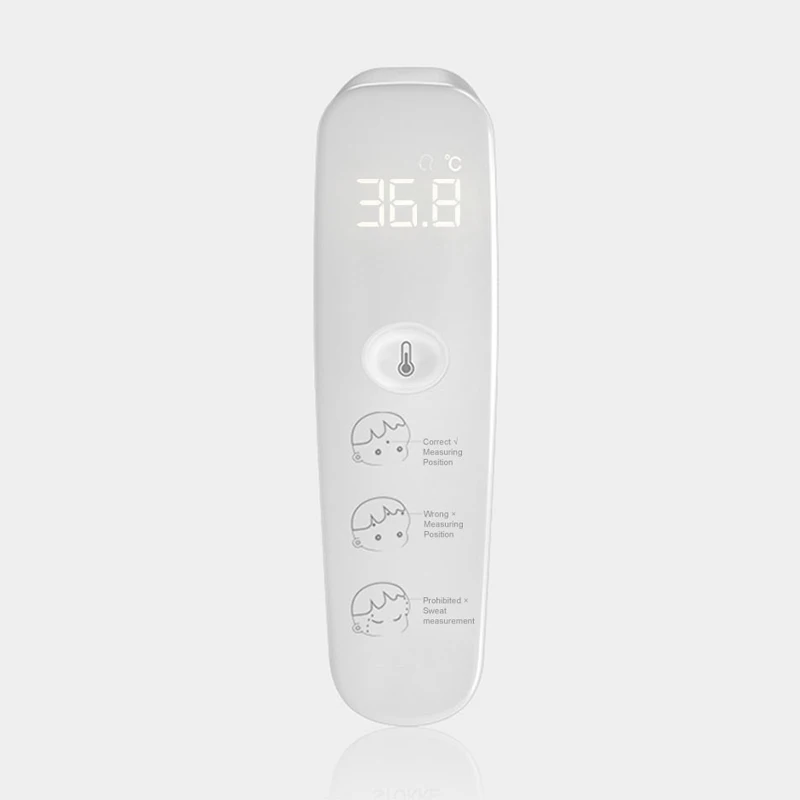 Ihealth T08 LED Infrared Thermometer Digital Infrared Forehead Body LED Full Screen Smart Body Thermometer for Baby Kids Elders