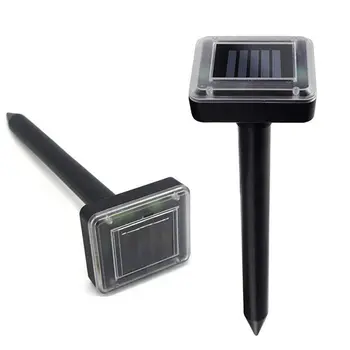 

Solar Powered Mole Repellent Solar Repel Mole Chaser Mole Repeller Spikes for Yard Lawn Garden Waterproof