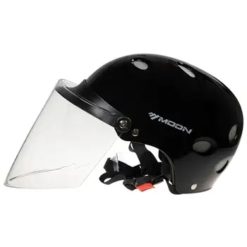 

MOON Electric Bicycle Helmet Men Women MTB Road Bike Helmet With Goggles Motercycle Safety Helmet Protection Cycling Helmet
