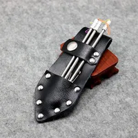 Hunting Storage Bag Outdoor Shooting Fishing Fish Dart Faux Leather Portable Protective Fishing Bag 2