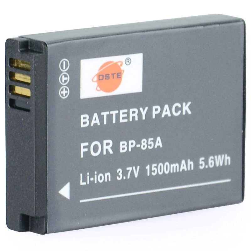 2 шт. 1500 мАч 3,7 V BP-85A BP85A 85A DSTE батарея камеры DSLR видеокамера Батарея ЖК-дисплей двойной Зарядное устройство для samsung WB210 PL210 SH100