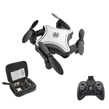 

Remote Control Mini Drone Aerial Aerial Pixel Folding Quadcopter HD Puzzle Remote Control Aircraft Toy