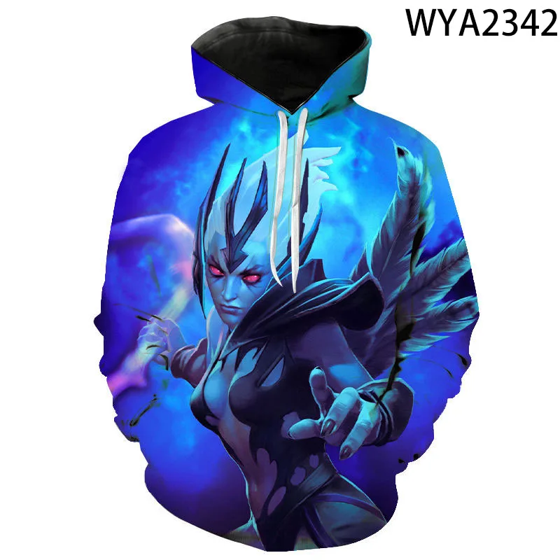 

2020 New Games Dota 2 Men Women Children Hoodies 3D Printed Fashion Sweatshirts Boy Girl Kids Pullover Hooded Streetwear Coat