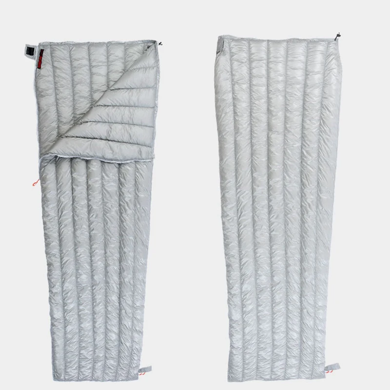 

Ultra-light Envelope type White Goose Down Camping Hiking Outdoor Sleeping Bag Suit for Spring Autumn Winter