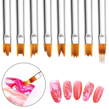 

8pcs Nail Pen Nail Art Nail Design Pen Nail Painting Pen Gradient Pen Nail Flower Pen Set