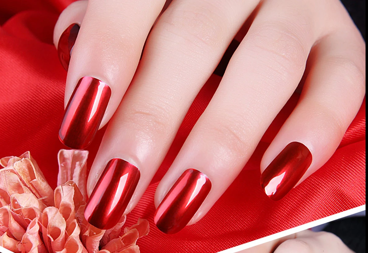 Beautilux 1 шт. зеркальный Серебряный титановый хромированный Гель-лак металлический дизайн ногтей Живопись гель лак для маникюра