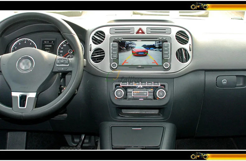 RCA Провода или Беспроводной заднего вида Камера/для Volkswagen VW Tiguan 2007 ~ 2016/HD широкоугольный объектив угол/CCD Ночное видение Камера