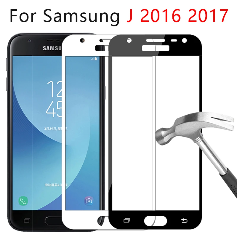 

tempered glass phone case for samsung j5 2017 j7 j3 2016 cover Protective Accessories on galaxy j 3 5 7 3j 5j 7j j52017 j72017