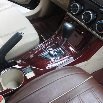 

lsrtw2017 wood grain car dashboard air conditioning vent window control trims for toyota corolla 2014 2015 2016 2017 2018 2019