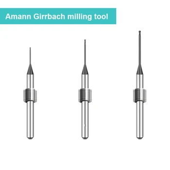 

Diamond Coated dental bur for for cad/cam milling machine,1set/3pcs 3mm shaft diameter 0.6mm;1.0mm;2.0mm;2.5mm