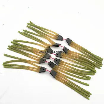 

50pcs/lot Outdoor Elastic Bungee Rubber Band For Fishing Shooting 2050 Combine 1842 Powerful Slingshot Catapult Replacement