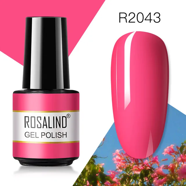 ROSALIND Gel Nail Polish 7ML Matte Base Top Coat For Soak Off Gel Polish UV LED Gel Semi Permanent Varnishes Design Nail Art RAR2043
