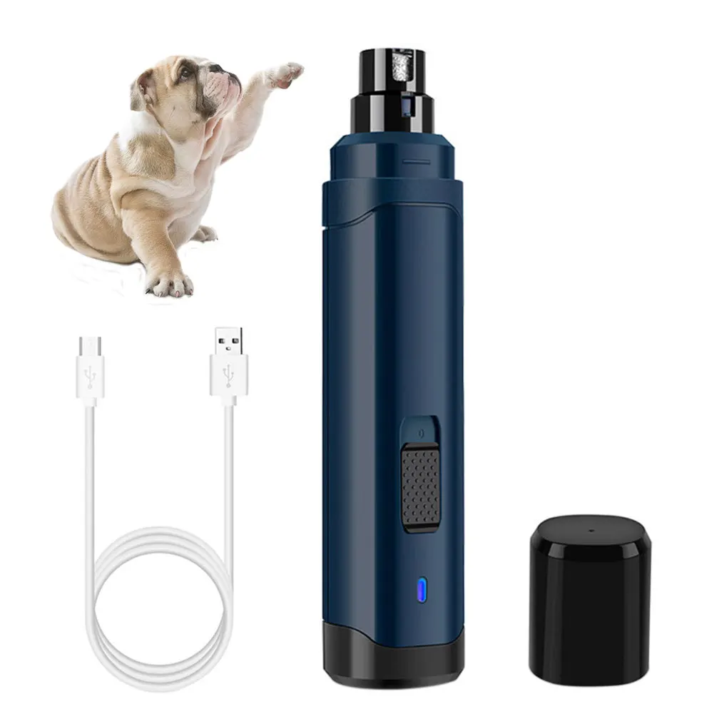Usb зарядка Лапы Pet ногтей Шлифовальные станки кошек Резак Электрический формирование низкий уровень шума Регулируемая Обрезка Портативный Уход Инструмент безболезненный