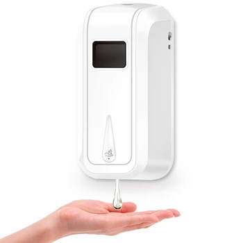

1100 ML Automatic Soap Dispenser Wall Mounted IR Sensor Hand Washer Pump Touchless Liquid Dispenser For Kitchen Bathroom