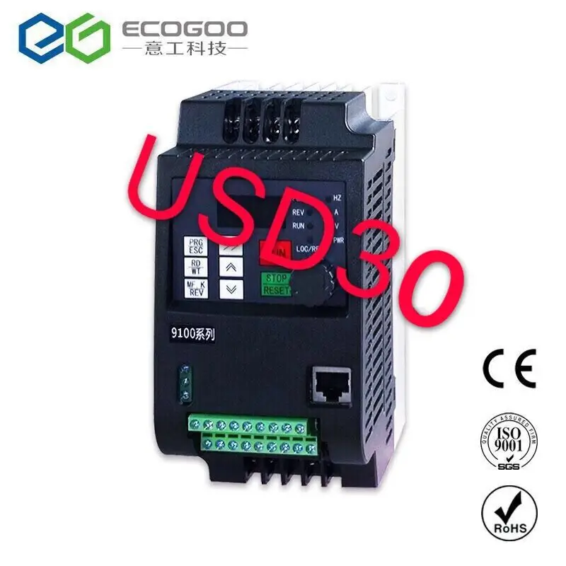 

high quality vector control variable frequency drive vfd inverter 2.2kw 4kw 5.5kw 7.5kw 11kw 380v 50 60Hz 400Hz free shipping