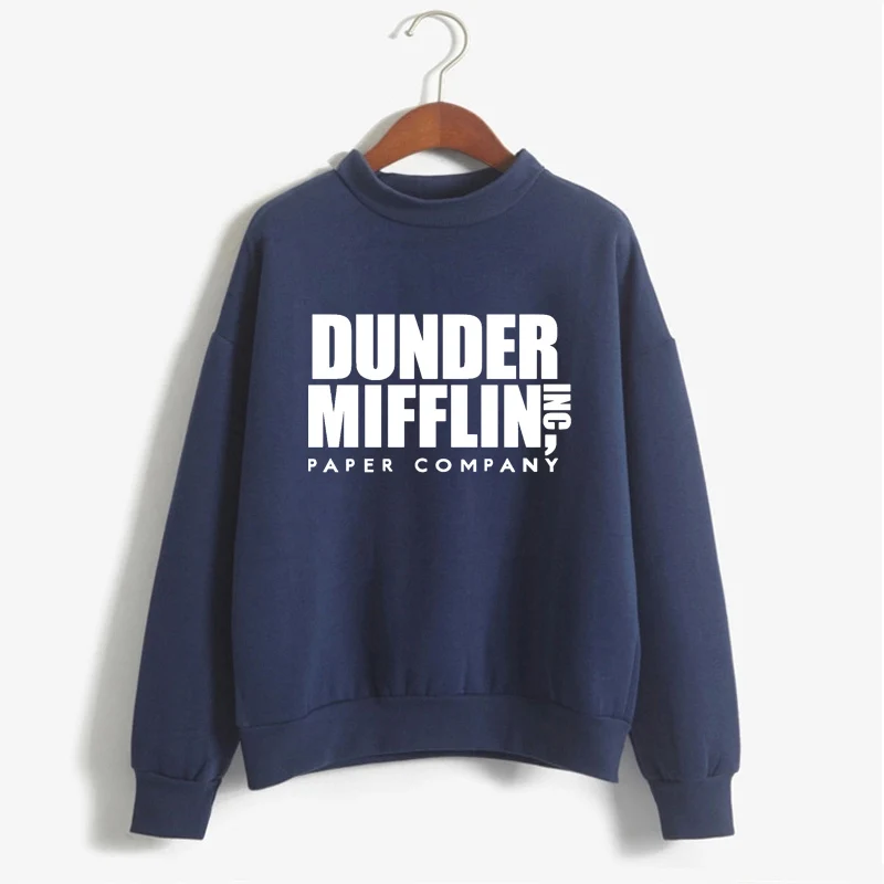 Толстовка Топы офис ТВ Толстовка для мужчин и женщин dulder Mifflin inc. paper Company Wernham Hogg tv Show Майкл Скотт Спейс